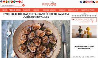 Divellec, le délicat restaurant étoilé de la mer à l'orée des Invalides